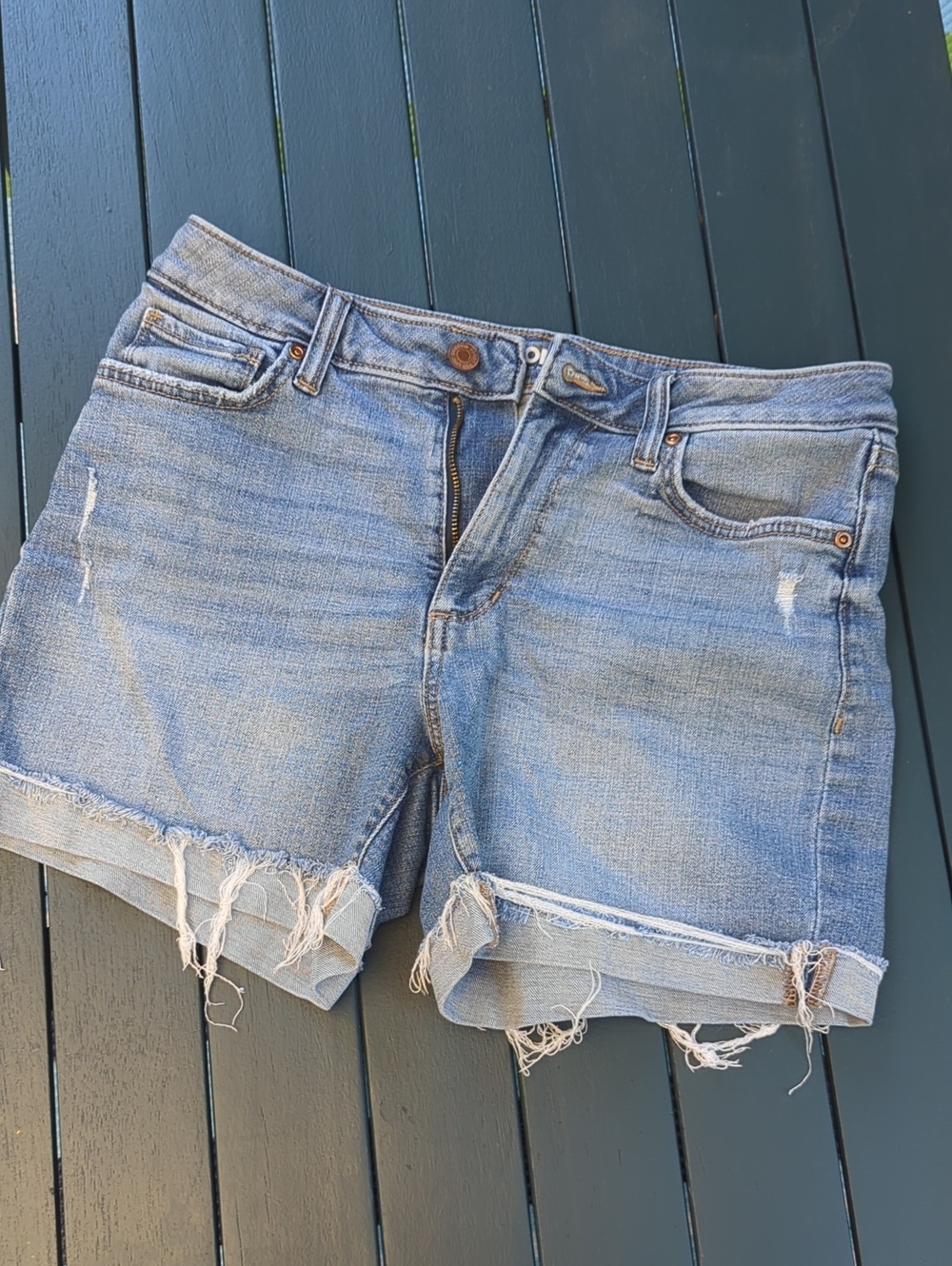 SONOMA Light Blue Distressed Denim Shorts